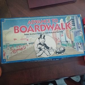 Advance to Boardwalk Monoploy Game